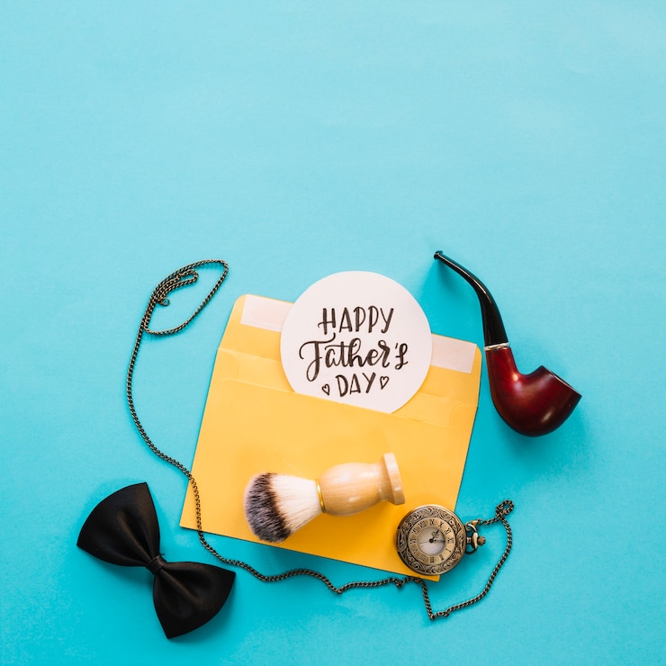 Zdarma Fotografie fathers day concept with envelope