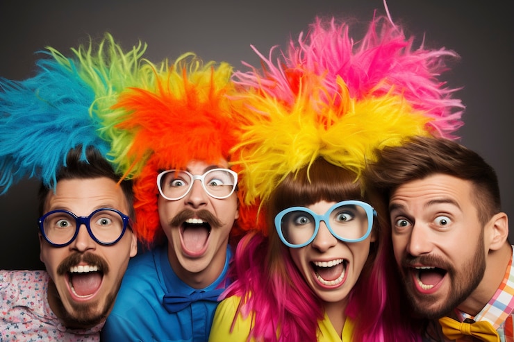 Zdarma Fotografie funny friends having fun