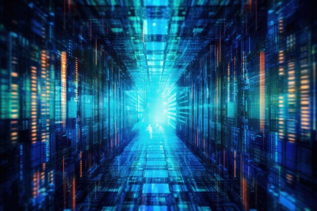 Globální obchodní internetové síťové připojení IoT Internet of Things koncept business intelligence Obchodní globální síť futuristické technologické pozadí AI generativní