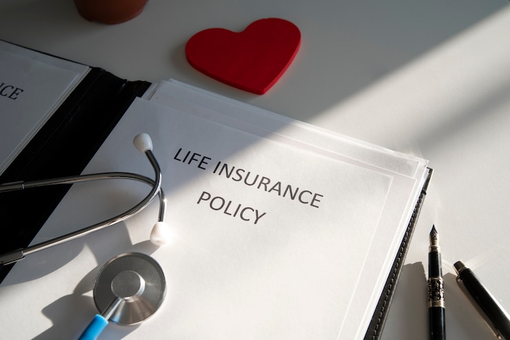 Zdarma Fotografie high angle life insurance documents