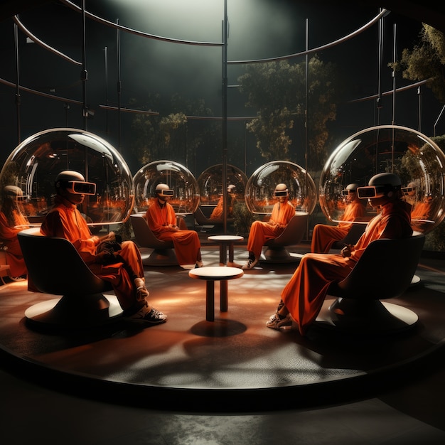 international day of education in futuristic style