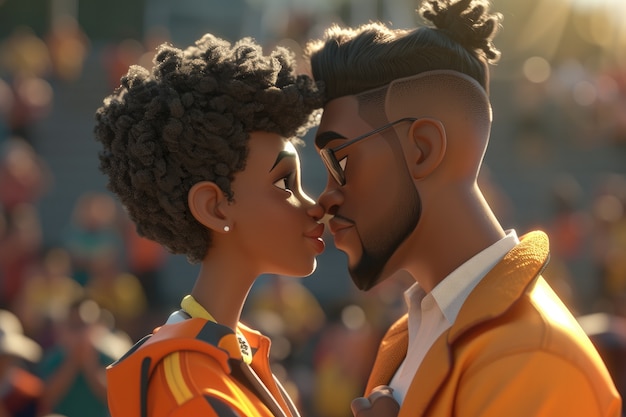 international kissing day celebration