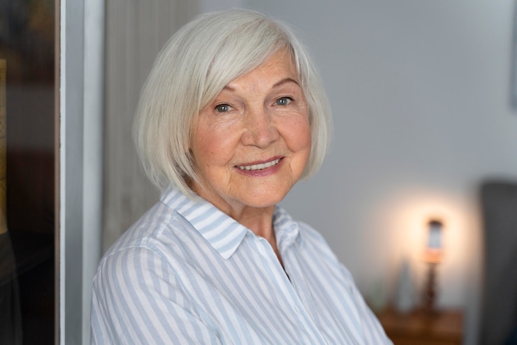 Zdarma Fotografie old woman confronting alzheimer disease