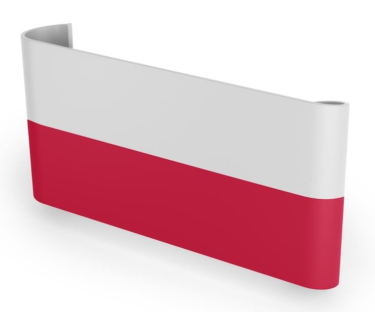 Zdarma Fotografie poland flag ribbon banner