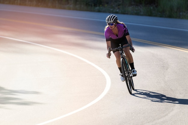 professional cyclist woman
