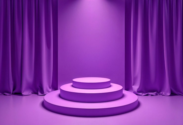 Zdarma Fotografie purple product display podium