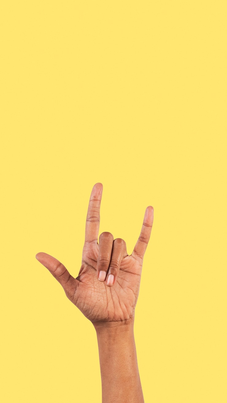 Zdarma Fotografie rock n roll hand gesture