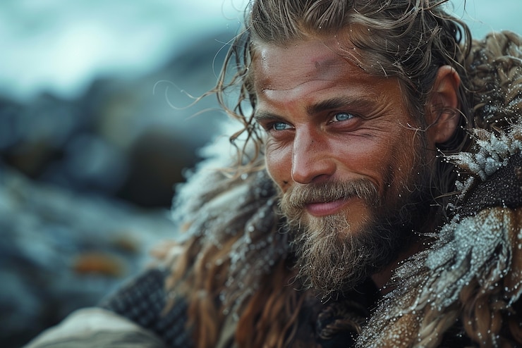 Zdarma Fotografie různí muži v kostýmech vikingů venku