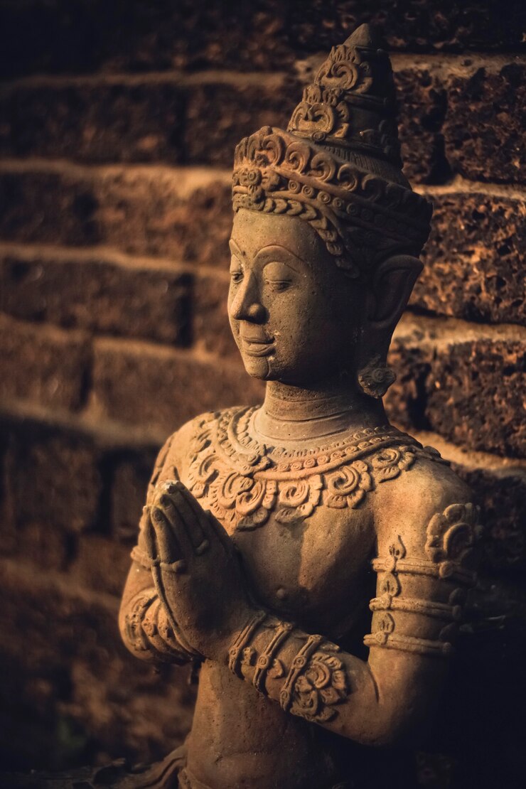 Zdarma Fotografie thai style buddha sculpture concept