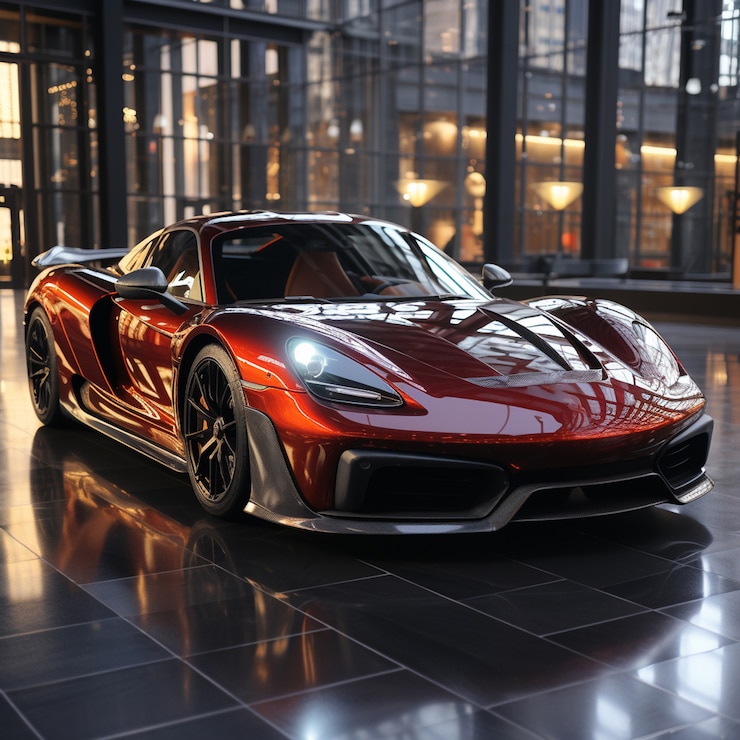Zdarma Fotografie view of 3d car