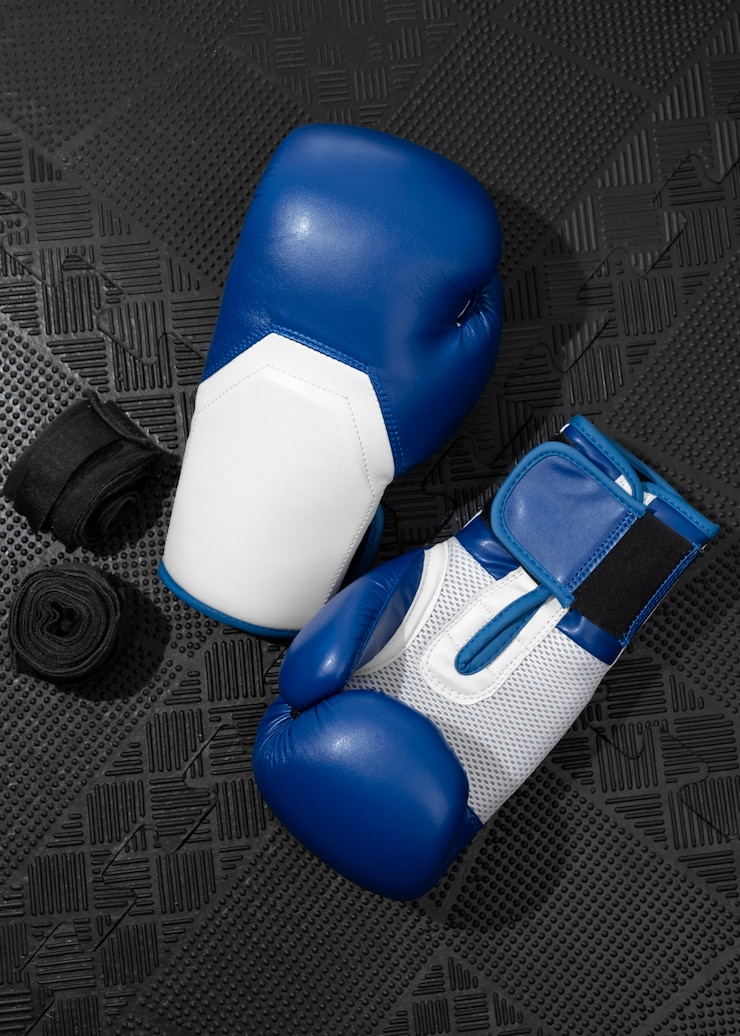 Zdarma Fotografie view of pair of boxing gloves
