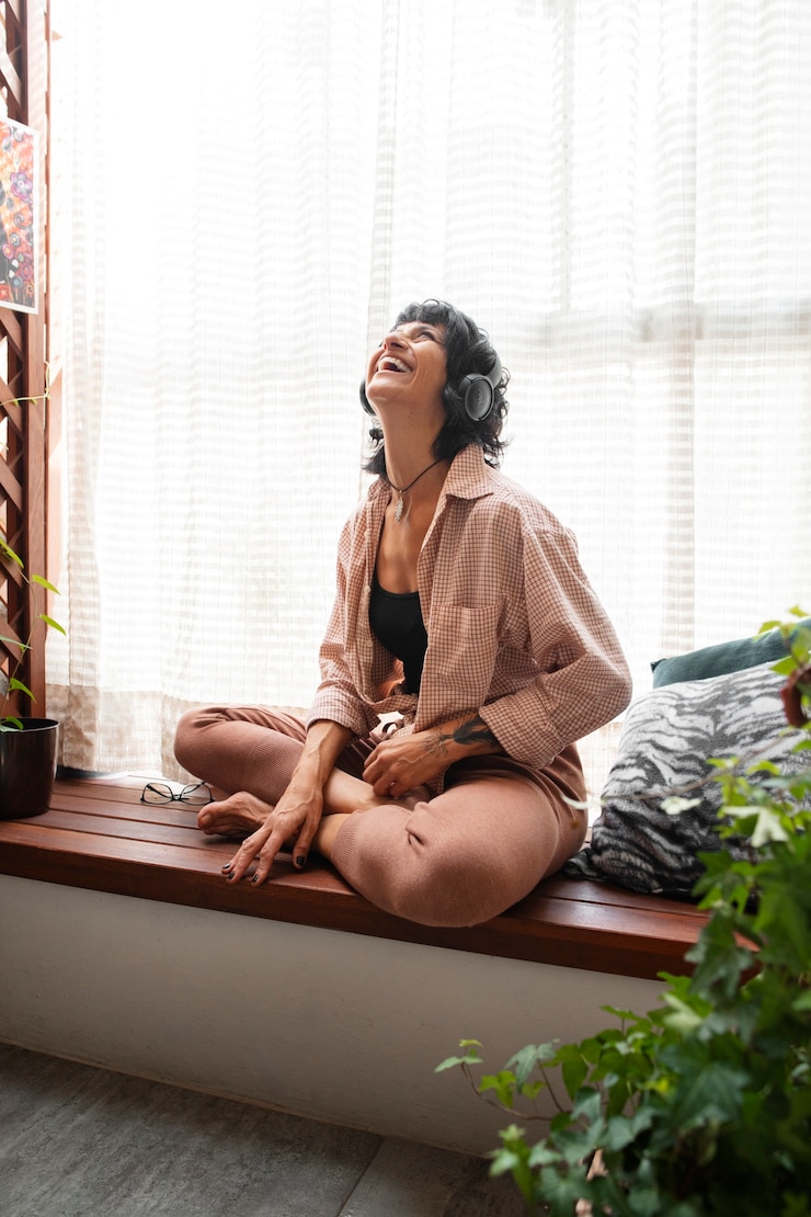 Zdarma Fotografie woman enjoying her relaxation ritual
