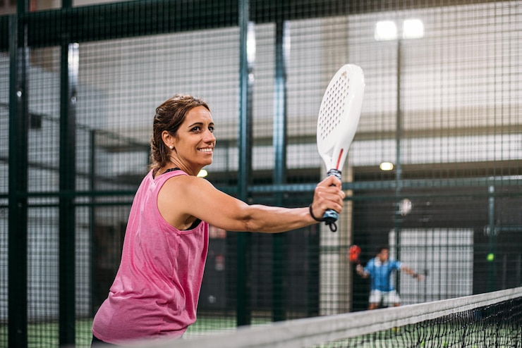 Zdarma Fotografie woman playing padel