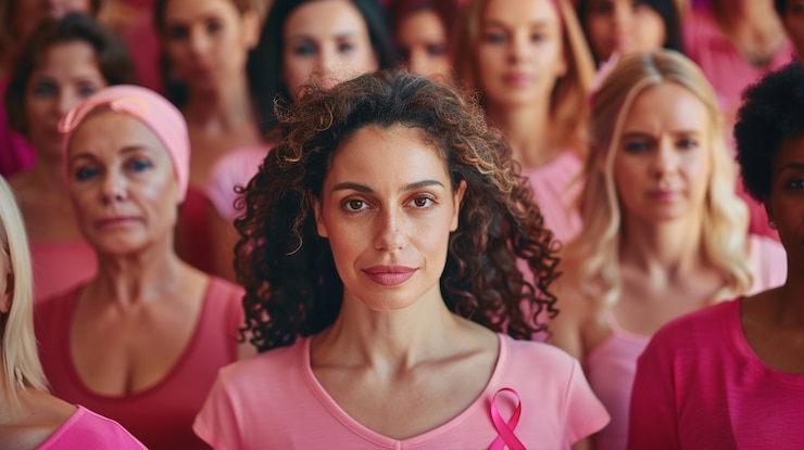 Zdarma Fotografie woman with breast cancer receiving support