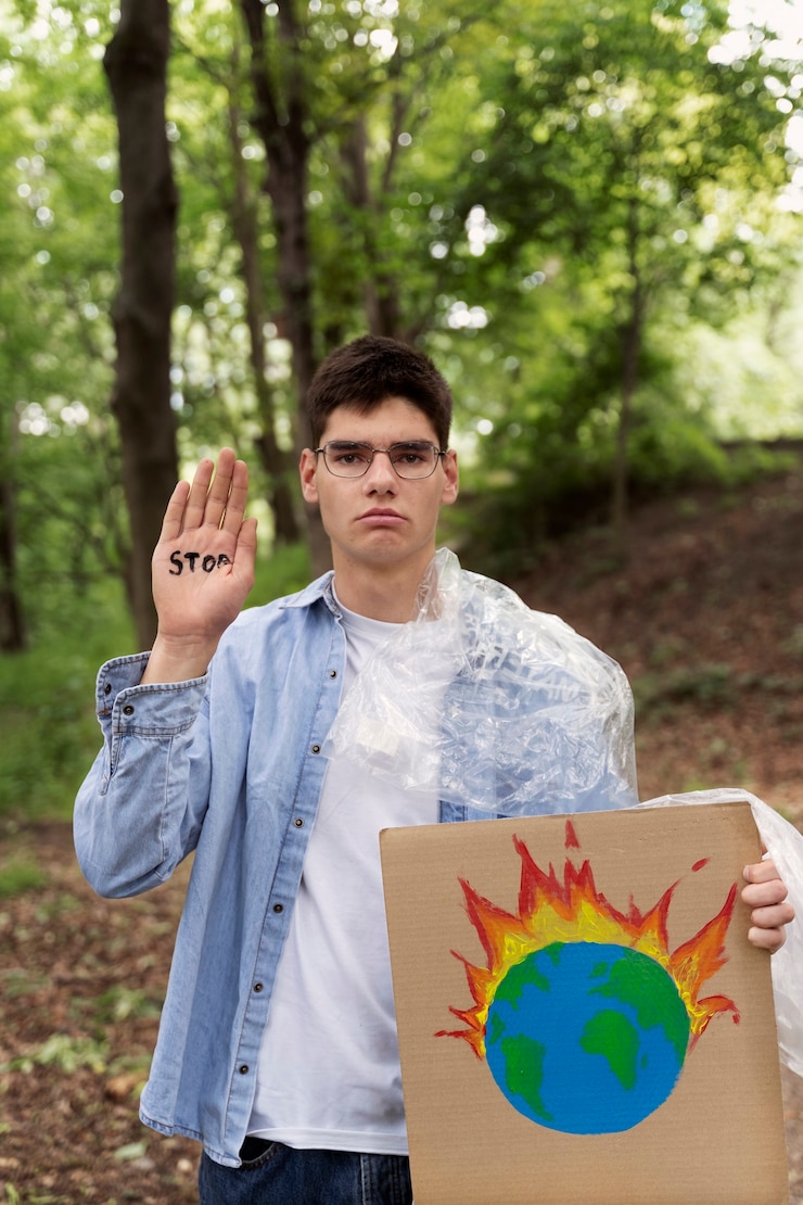 Zdarma Fotografie young activist taking action