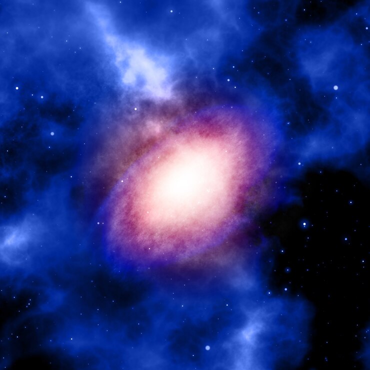 Foto grátis 3d, render, espaço, fundo, nebulosa