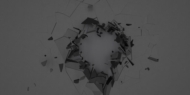 3d shatter abstract wallpaper fundo