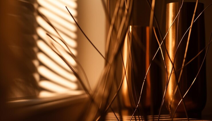 Foto grátis a lâmpada espiral brilhante ilumina o quarto moderno gerado pela ia