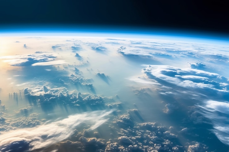 Foto grátis a terra vista do espaço