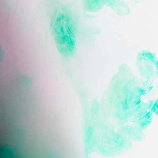 Abstrata nuvem azul de neblina