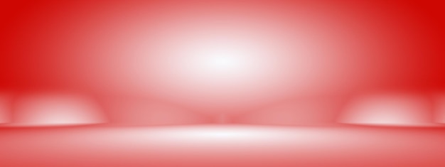 Foto grátis abstrato de luxo macio fundo vermelho design de layout de dia dos namorados de natal modelo de web de estúdio relatório de negócios com cor gradiente de círculo suave