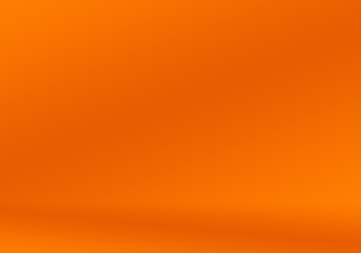 Foto grátis abstrato design de layout de fundo laranja suave, estúdio, sala, modelo da web, relatório de negócios com cor gradiente de círculo suave.