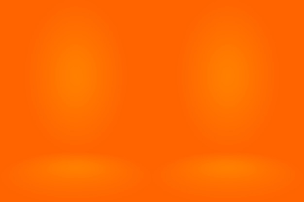 Abstrato design de layout de fundo laranja suave, estúdio, sala, modelo da web, relatório de negócios com cor gradiente de círculo suave.
