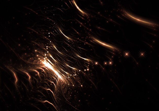 abstrato tunner brilhando partículas wallpaper