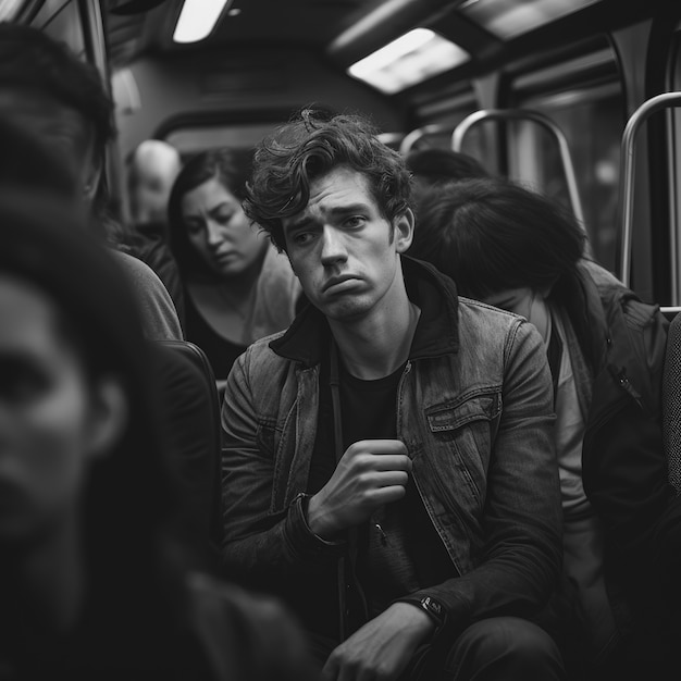 Foto grátis adolescentes com ressaca.