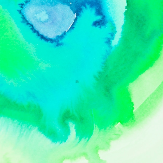 Foto grátis Água colorida azul e verde texturizado fundo