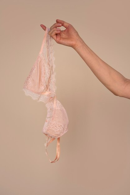 Ainda vida de sutiã lingerie