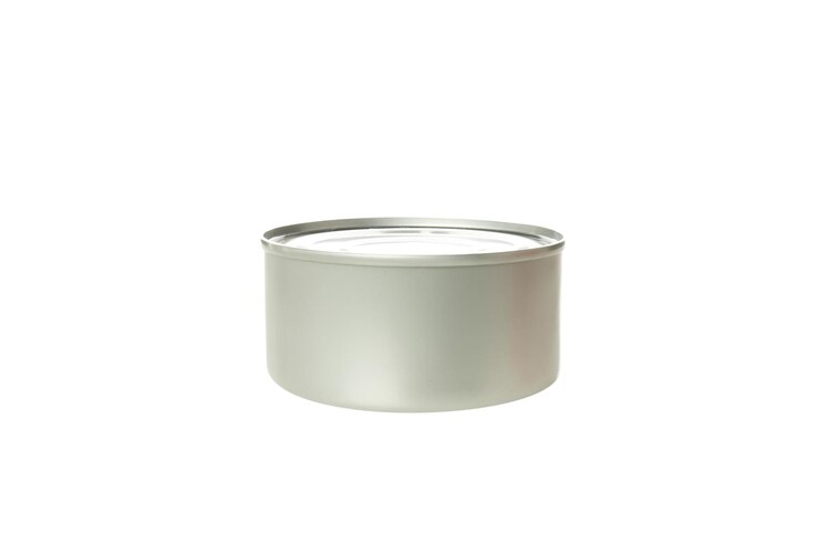 Foto grátis alimentos enlatados de png isolados em fundo branco