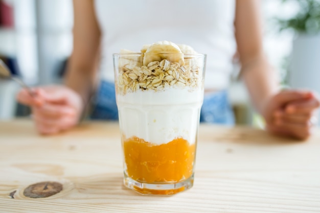 Alimentos preparação casa bebida cereais