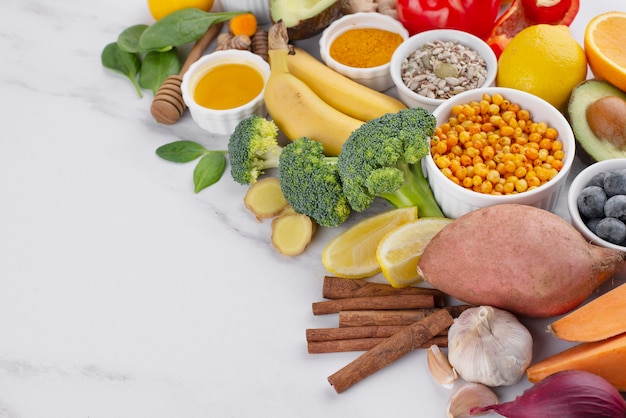 Alimentos que estimulam a imunidade para um estilo de vida saudável e equilibrado