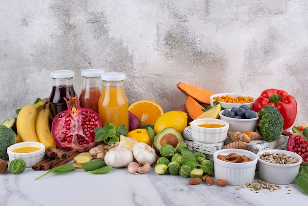 Alimentos que estimulam a imunidade para um estilo de vida saudável