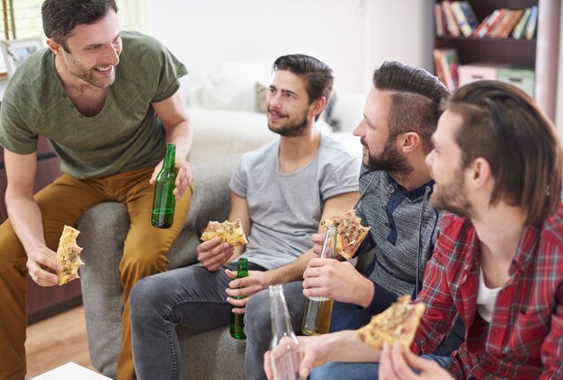 Almoço rápido com meus melhores amigos