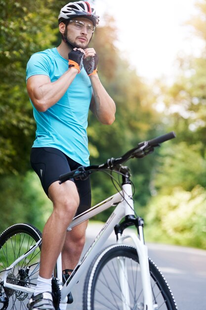 Andar de bicicleta é minha maior paixão