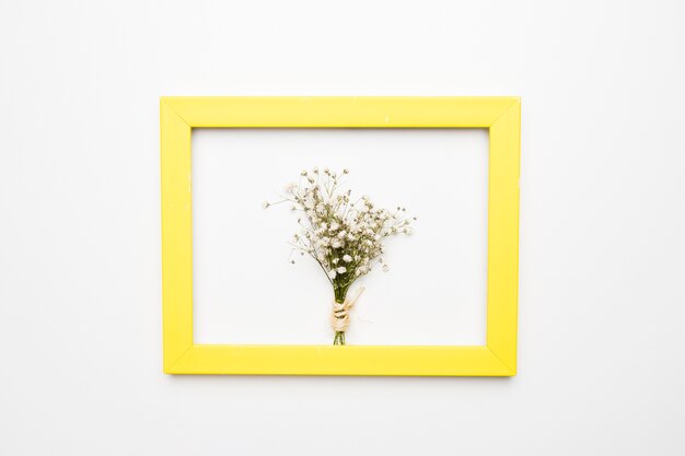 Apartamento leigos de quadro com conceito floral