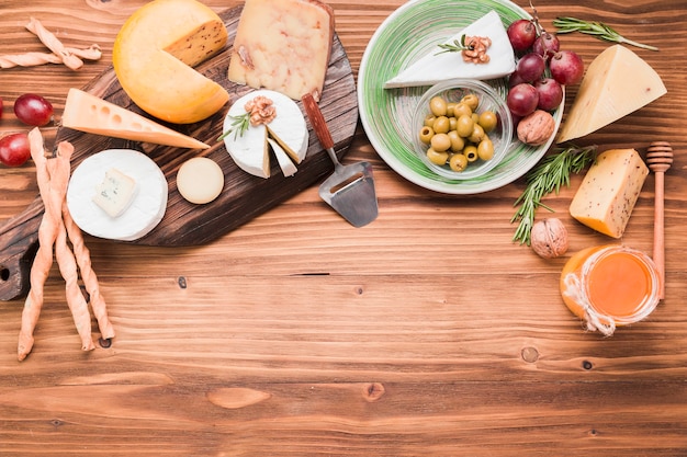 Aperitivo de queijo