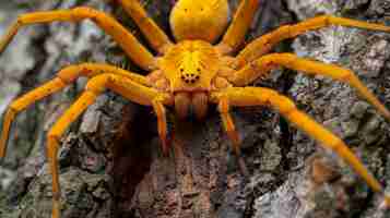 Foto grátis aranha realista na natureza