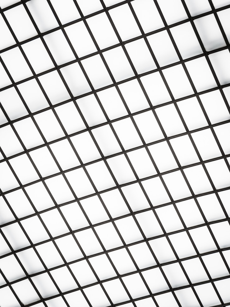 Foto grátis arquitetura abstrata do exterior do telhado de vidro
