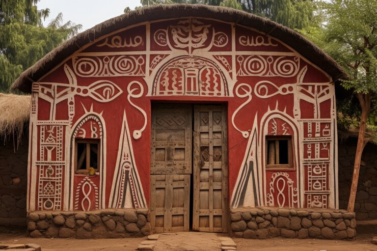 Foto grátis arquitetura de casa tradicional