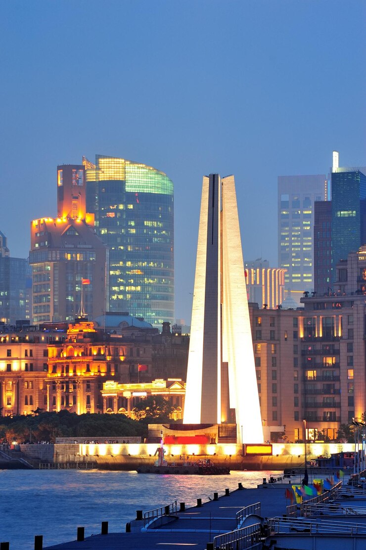 Foto grátis arquitetura urbana de xangai
