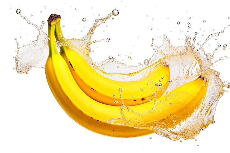 Foto grátis arranjo de bananas cruas frescas