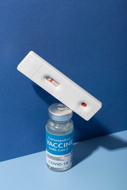 Arranjo de coronavírus com receptor de vacina