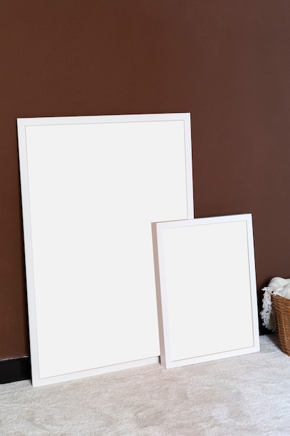 Foto grátis arranjo de quadros brancos de alto ângulo