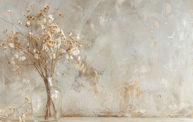 Foto grátis arranjo de sonho com flores secas decorativas
