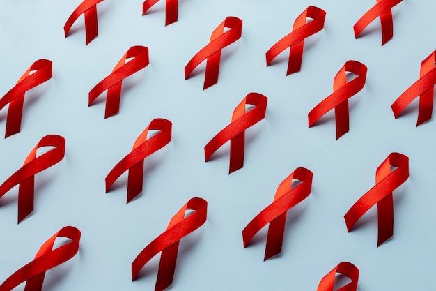 Arranjo do conceito do Dia Mundial da AIDS
