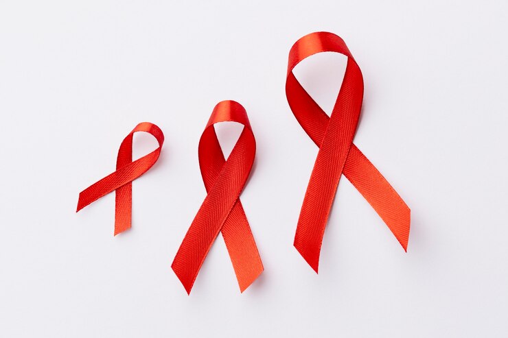 Foto grátis arranjo do conceito do dia mundial da aids