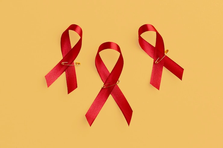 Foto grátis arranjo do conceito do dia mundial da aids
